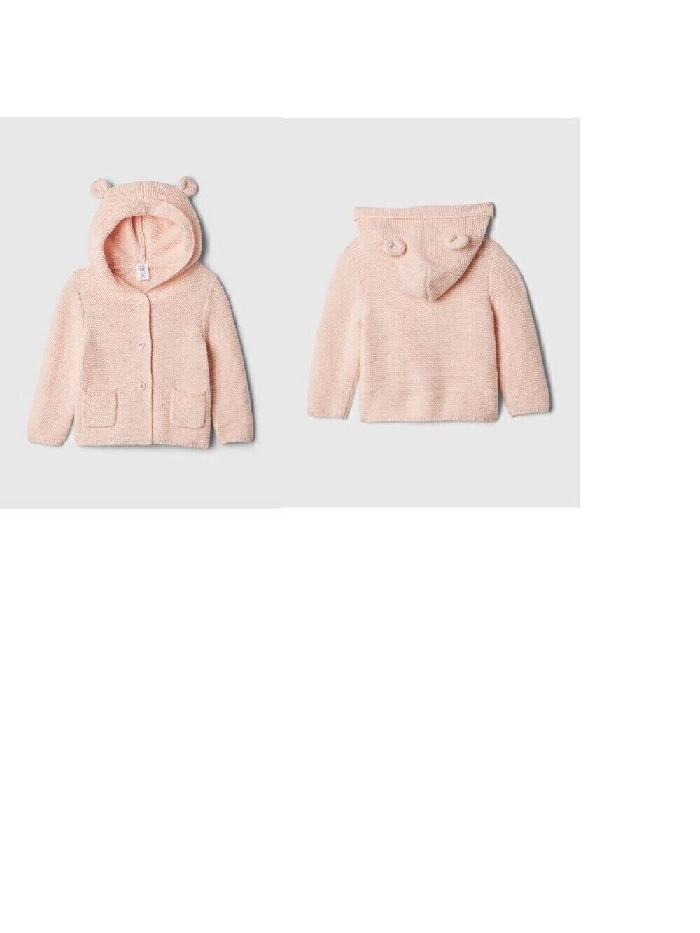 GAP Baby Brannan Bear Cardigan Pink 6-12 Months